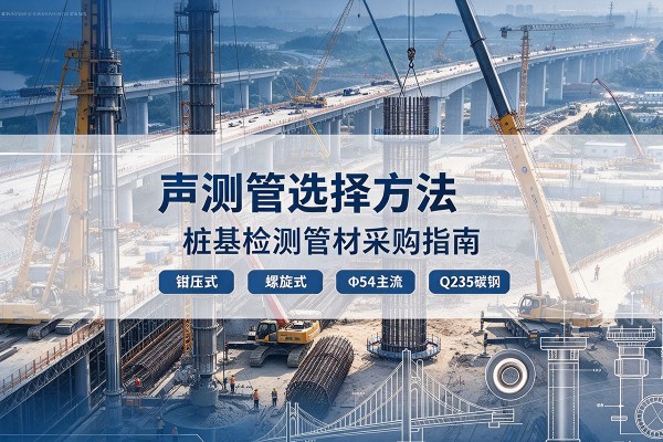 平桥声测管选型标准