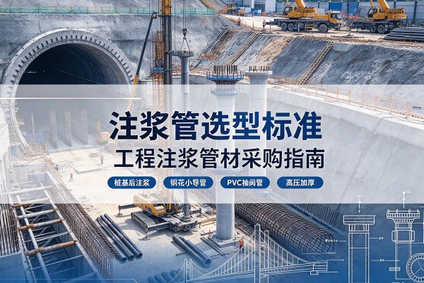 平桥注浆管选型标准